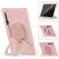 thumbnail image 3 of Galaxy Tab S8 Ultra Case (SM-X900/SM-X906) - TECH CIRCLE Shockproof Rugged Case with [Pencil Holder] Protective Kickstand Handle Cover for Samsung Galaxy Tab S8 Ultra (14.6-inch) 2022 Tablet, Pink, 3 of 8