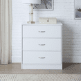 thumbnail image 1 of Mainstays Commode à 3 Tirois, Blanc, 1 of 9