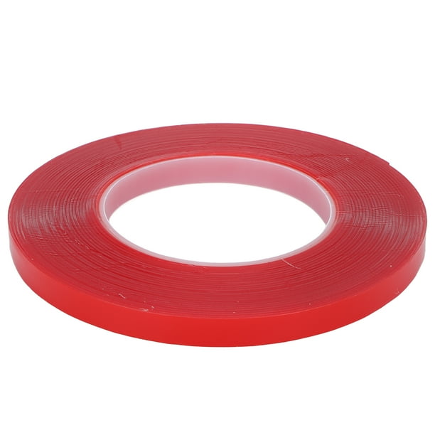 Cinta de Montaje Transparente de Doble Cara NikouMX Rojo