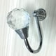 thumbnail image 2 of Gancho Decorativo BLESIY para Toallas de ropa Cristal blanco Colgador de gancho de pared de aleación de zinc, 2 of 8