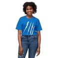 thumbnail image 3 of Effete Feline Claw Marks Scratch Unisex HD Cotton™ T-Shirt, 3 of 6