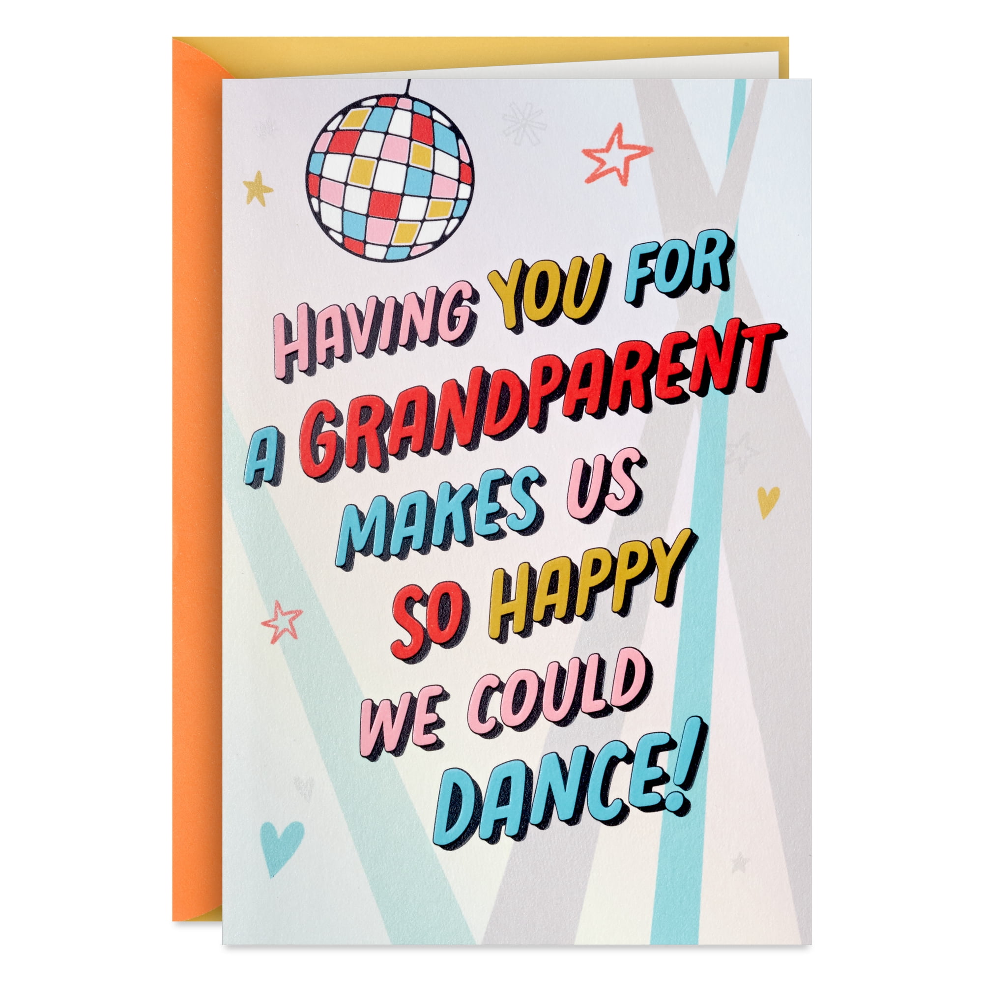 Hallmark Pop-Up Grandparents Day Card (So Happy We Could Dance), 1 Count