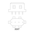thumbnail image 4 of SUNLITE Compact Fluorescent 13W 4-Pin 3000k 2GX7 Base, 4 of 4