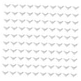 thumbnail image 3 of KLKCMS Metal Book Corner Protectors Iron Angle Protectors for Book Scrapbook Albums 100pcs Silver, 3 of 9