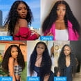 thumbnail image 4 of Water Wave Lace Front Wig DOPI Lace Frontal Brazilian Wigs For Women Human Hair 13x4 Deep Wave Lace Frontal Wig Lace Closure Wig, 4 of 4