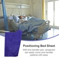thumbnail image 5 of Lindbes Positioning Bed Sheet Patient Transferring Sheet Patient Lift Aid Sheet Disabled Lifting Sheet, 5 of 5