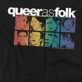 thumbnail image 2 of Queer As Folk T-Shirt Cast Unisex Graphic Tee For Men & Women, 2 of 7