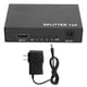 thumbnail image 1 of Divisor HDMI 3D 1080P 1x4 Sincero Amplificador Enchufe De EE. UU. 100-240V Negro, 1 of 10