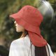 thumbnail image 5 of Sombrero de pescador fino de verano Sombrero plegable para el sol: tela, secado rápido, protección UV, gorra para almacenamiento en viajes y excursiones al aire libre, 5 of 5