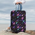 thumbnail image 4 of Uemuo Colorful Guitar Printed Washable Luggage Cover - Fashion Suitcase Protector Fits 18-32 Inch Luggage -X-Large, 4 of 9
