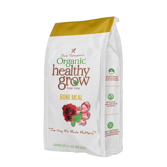 Organic Healthy Grow Bone Meal Garden Plant Food Fertilizer, 3 lb Bag