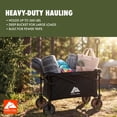 thumbnail image 3 of Ozark Trail Multi-Purpose Big Bucket Cart, Black Wagon, Versatile and Durable, 3 of 10
