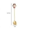 thumbnail image 5 of 2Pcs Christmas Spoon Fork Elk Christmas Tree Tableware Coffee Spoon Tea Spoon, 5 of 5