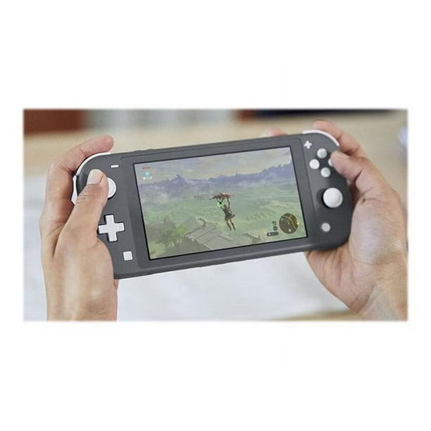 Nintendo Switch Lite Gray Bundle With Pokemon Shield NS Game Disc