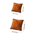 thumbnail image 3 of Autumn Pumpkin Pillow Covers 18 x 18 Inch Fall Decorations Cushion Cases Seasonal Harvest Thanksgiving Decor Soft Plush Throw Pillow Covers for Living Room Bedroom Farmhouse Home Decor, 3 of 5