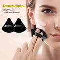 thumbnail image 3 of Esponja triangular para maquillaje facial, esponja de terciopelo suave para mezclar cosméticos, base de belleza, esponja maquillaje, accesorios de maquillaje, 2/6 piezas, 3 of 4