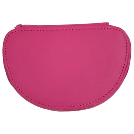 Mini Jewelry Zippered Travel Case in Genuine Leather
