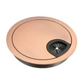 thumbnail image 1 of Uxcell 3-1/8" Cubierta de agujero para cables Grommet de escritorio para organizador de cables de aleación de zinc bronce rojo 1 pieza, 1 of 3