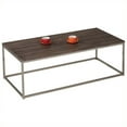 thumbnail image 1 of ACME Furniture Table Basse Cecil en Noyer et Nickel Brossé, 1 of 1