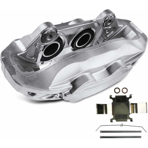 A-Premium Disc Brake Caliper Assembly Compatible with Select Ford Models - For Mustang 2018-2021 2.3L 2015-2021 5.0L - Front Right Passenger Side