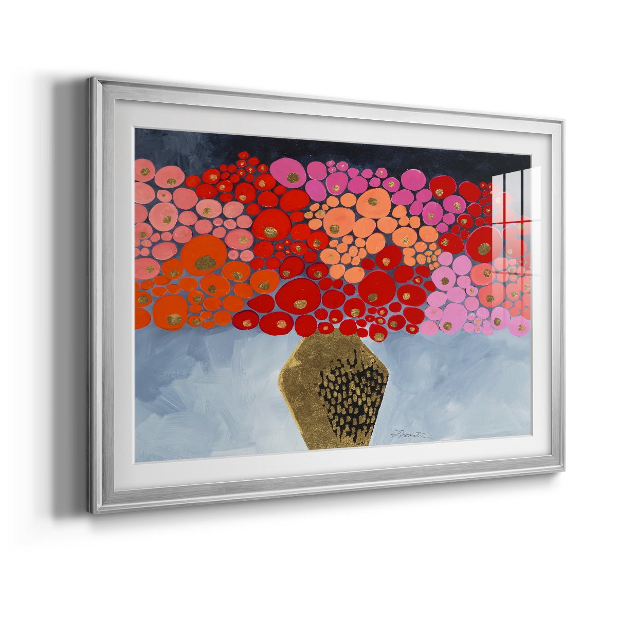 Red Poppies II Premium Framed Print - Ready to Hang