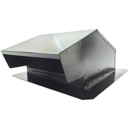 BUILDERS BEST 6-8IN ROOF CAP BLK FLUSH (Best Material For Greenhouse Roof)