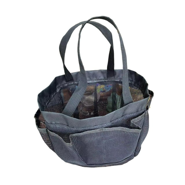 Bolsa de playa familiar, ligera y de alta capacidad, ideal para picnic. Negro