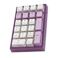 thumbnail image 2 of lionlar Mechanical Numerical Plug and Play Number Pad for Office Travel Notebook Desktop Violet, 2 of 9