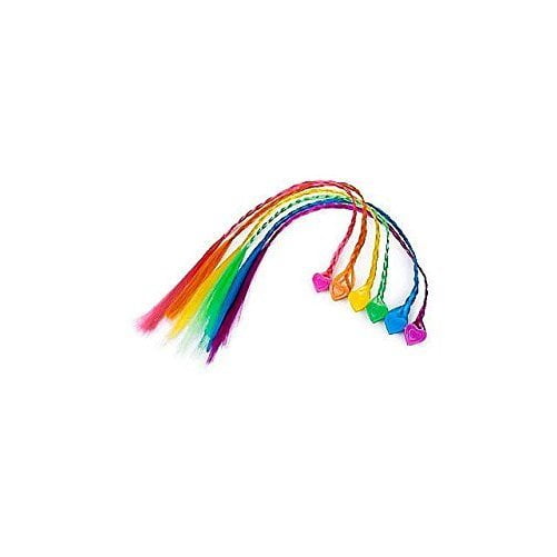 Toy Nylon Hair Braid Extensions Attachments U.S 12 Pieces