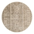 thumbnail image 3 of Unique Loom Portland Collection Area Rug - Depoe (5' 1" Round Ivory/Gray), 3 of 10