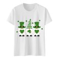 thumbnail image 4 of QIPOPIQ T-Shirts à Manches Courtes pour Femmes à Col Rond T-Shirts de la Saint-Patrick T-Shirt Shamrock T-Shirt Vert T-Shirt T-Shirts de la Saint-Patrick Tee Hauts Imprimés T-Shirts des Fêtes T-Shirts Graphiques Aubaines, 4 of 4