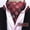 LJA03, variant on Men White Polka Dots Black Cravat Ascot Wedding Party Neck Ties
