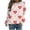 Pink-E, variant on Virmaxy Womens Valentine'S Day Love Heart Graphic Long Sleeve Tops Loose Long Sleeve Round Neck Pullover Top T-Shirt Top Red-A Xs