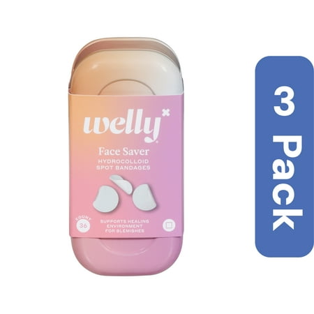 Welly First Aid Face Saver 36 Count (Pack Of 3)