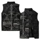 thumbnail image 2 of Chaleco frío con estampado de atardecer personalizado para hombre, chalecos modernos y versátiles para hombre, ropa informal cómoda y cálida a la moda, 2 of 5
