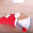 thumbnail image 4 of Juguetes para niños pequeños Fiudx muñeco nórdico tejido adorno de Rudolf, 4 of 6