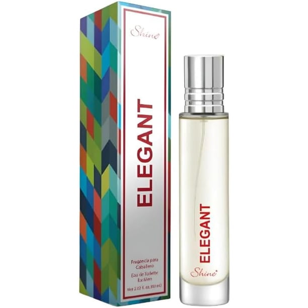 Perfume Elegant Zermat para Caballero 60ml Eau de Toilette Aroma Amaderado Cítrico Sofisticado