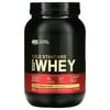 Optimum Nutrition, Gold Standard 100% Whey, French Vanilla Crème, 2 lb Pack of 3