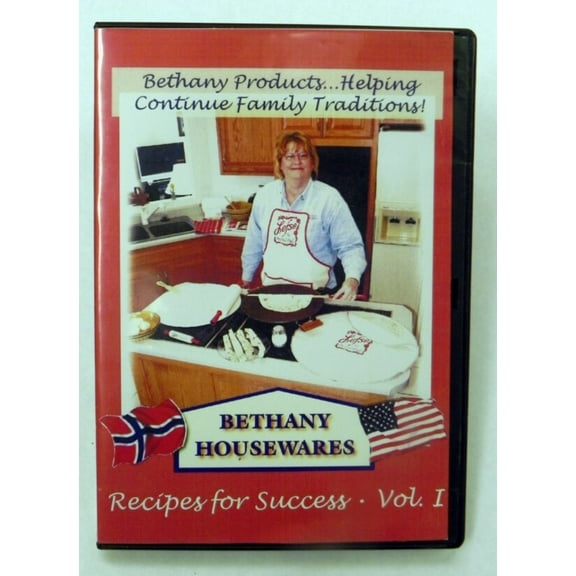Bethany Housewares Lefse And Krumkake Making DVD Step-by-Step Guide