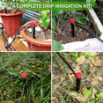 thumbnail image 4 of Drip Irrigation Kit Garden Improved Push-To-Connect Adjustable Drip Irrigation System for Raised Beds, Greenhouse, 4 of 5