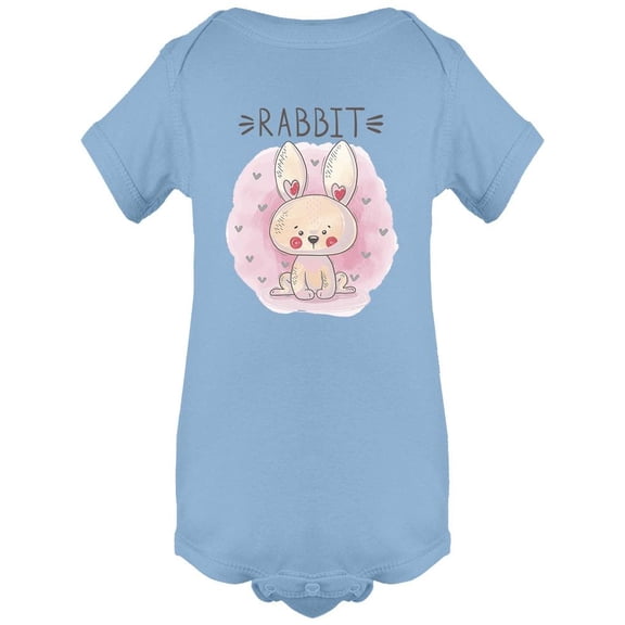 Rabbit Design Bodysuit Infant -Image by Shutterstock, Newborn