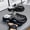 Black And White, variant on Men'S Summer Outdoor Clogs for 2025 Featuring a Thick Sole, Non-Slip Design, Odor-Resistant Material, And Breathable Structure