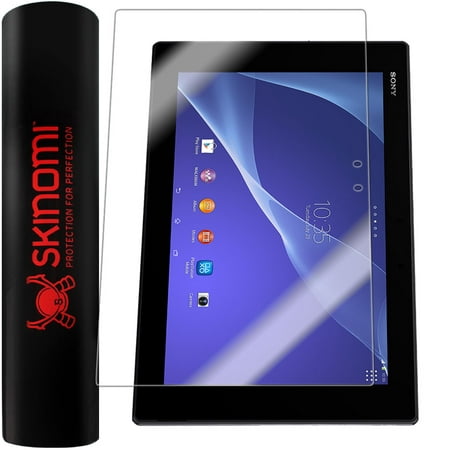 skinomi ultra clear shield screen protector film cover for sony xperia z2 tablet