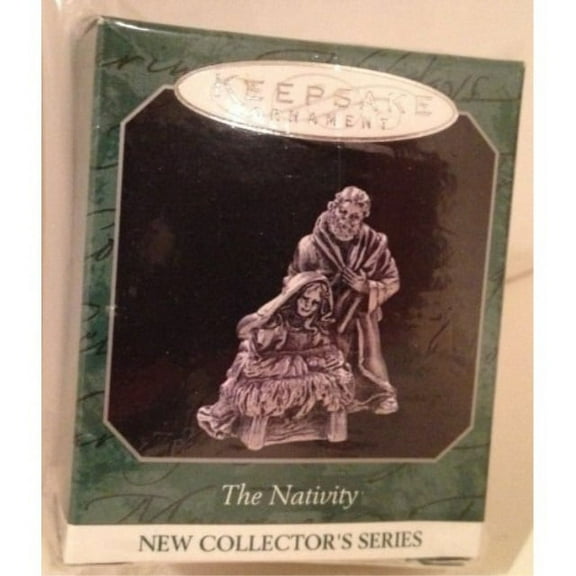 hallmark keepsake 1998 the nativity miniature ornament~first in series