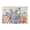 Multicolor B, variant on Wozhuo Easter Placemat Set Flax Table Mats Kitchen Dining Decor Waterproof