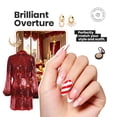 thumbnail image 4 of Set de esmaltes de uñas Beetles Red Glitter Burgundy, 6 unidades para mujer, 4 of 7