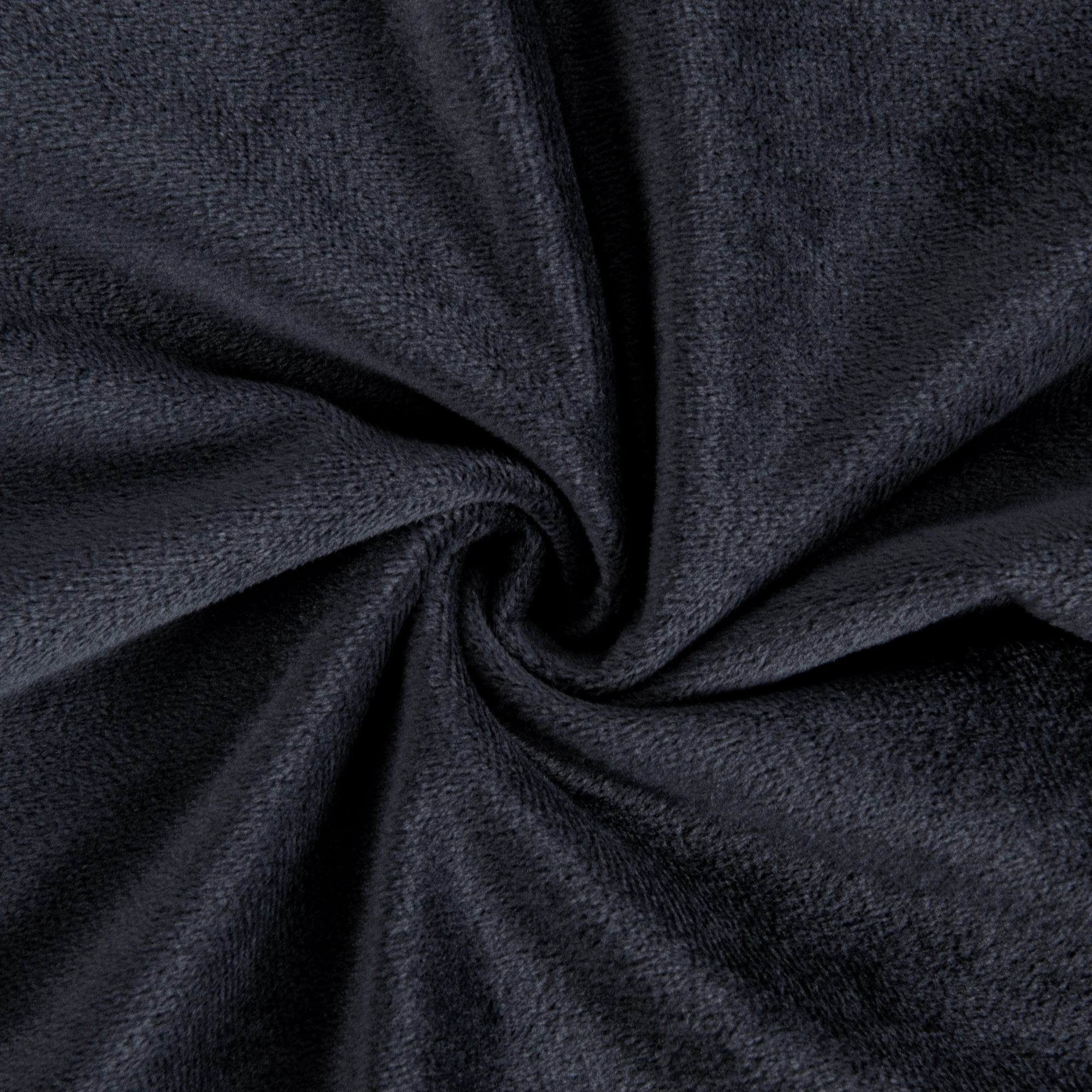 Flxxie Ultra Soft Velvet 3 Pieces Duvet Cover Set with Pillow Shams, Twin, Charcoal Gray