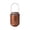 A, variant on Outdoor Solar Lantern Lights, Metal Leaf Pattern Decorative Hanging Lamp, Waterproof Solar Powered Light for Garden Tree Fence and Patio Tabletop