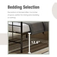 thumbnail image 2 of Alazyhome 42.60" Adult Platform Metal Bed Frame, California King, 2 of 6