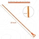 thumbnail image 3 of 6 Pack Drain Clog Remover Plumbing Tool For Bathroom Shower & Bathtub Drain Cleaner Sink Un-clogger Hair Catcher Stick, 3 of 5
